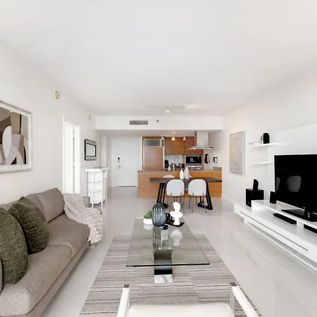 Icon W Brickell By Imd Miami Elegant River View 1Br 1Ba